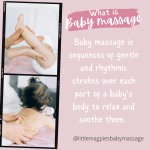 Little magpies baby massage